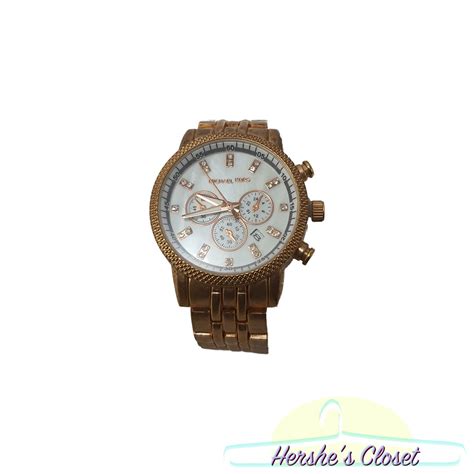 montre michael kors homme mk-5139|Michael Kors Chronograph Watch 38mm Gold Short Bracelet MK .